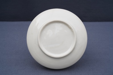 Un porte-encens en porcelaine blanc de Chine de Dehua, Kangxi